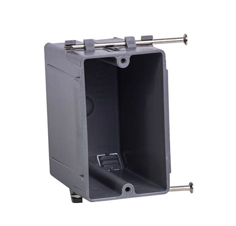 1 gang plastic electrical box|22.5 cubic inch electrical box.